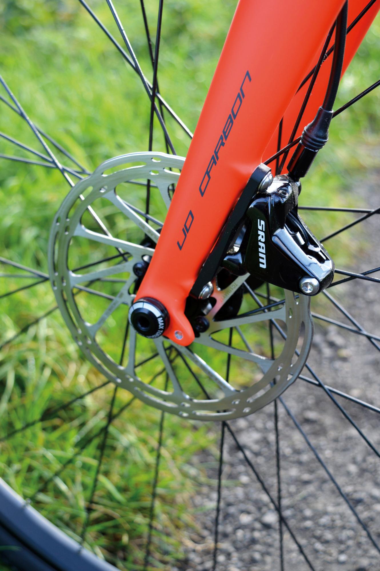 Hydro brakes, stiff hubs and no brake rub