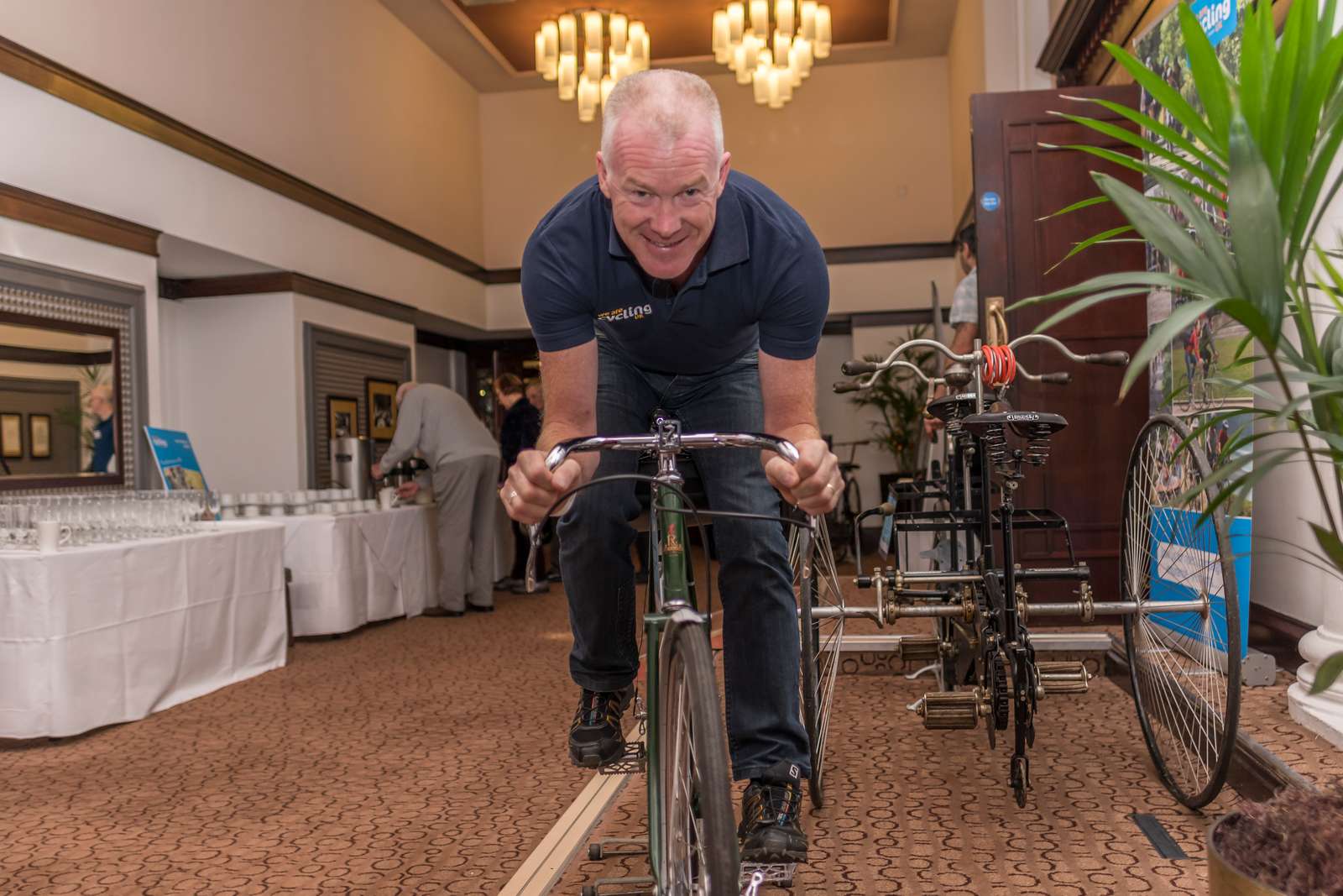 Paul Tuohy on a classic Raleigh Tourer