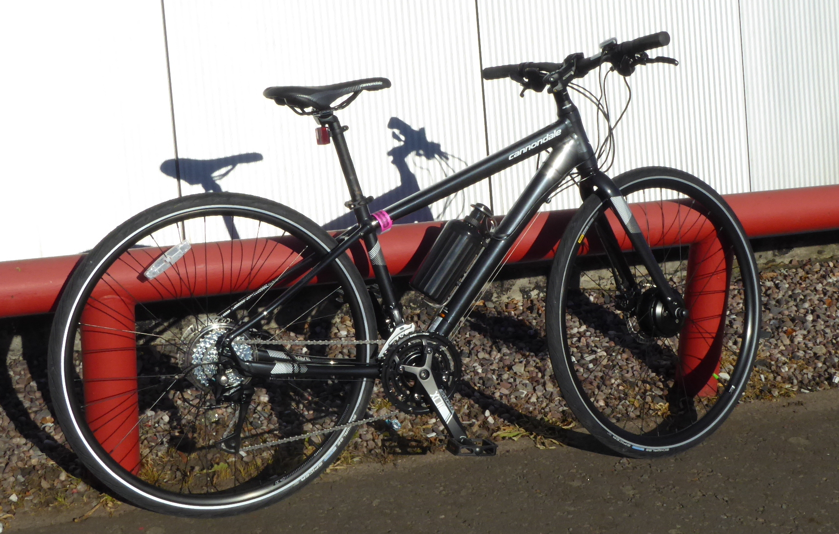 Cytronex C1 system fitted to a lightweight Cannondale