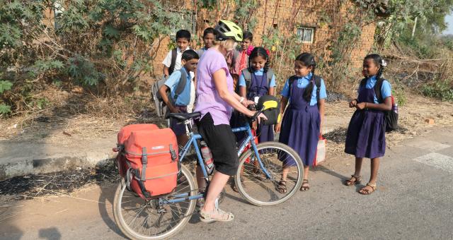 Pam in India 